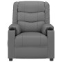 Gray Faux Leather Recliner by vidaXL, Armchairs - Ref: Foro24-348045, Price: 221,99 €, Discount: %