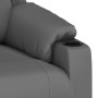 Gray Faux Leather Recliner by vidaXL, Armchairs - Ref: Foro24-348045, Price: 221,99 €, Discount: %