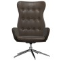 Sillón de relax de cuero sintético marrón brillante de vidaXL, Sillones - Ref: Foro24-341267, Precio: 75,99 €, Descuento: %