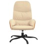 Cream fabric relaxation armchair by vidaXL, Armchairs - Ref: Foro24-341033, Price: 66,99 €, Discount: %