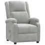 Sillón reclinable de terciopelo gris claro de vidaXL, Sillones - Ref: Foro24-342399, Precio: 177,51 €, Descuento: %