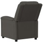 Sillón reclinable de terciopelo gris oscuro de vidaXL, Sillones - Ref: Foro24-342378, Precio: 253,76 €, Descuento: %