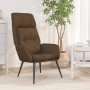 Brown Faux Suede Leather Relaxation Armchair by vidaXL, Armchairs - Ref: Foro24-341279, Price: 111,99 €, Discount: %