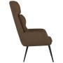 Sillón de relax de piel de ante sintética marrón de vidaXL, Sillones - Ref: Foro24-341279, Precio: 111,32 €, Descuento: %