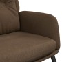 Sillón de relax de piel de ante sintética marrón de vidaXL, Sillones - Ref: Foro24-341279, Precio: 111,32 €, Descuento: %