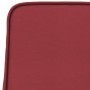 Sillón de cuero sintético rojo tinto 54x75x76 cm de vidaXL, Sillones - Ref: Foro24-351334, Precio: 64,93 €, Descuento: %