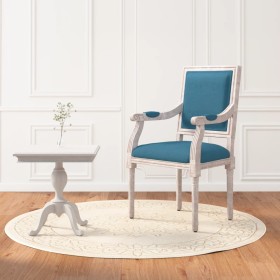 Blue velvet armchair 54x59x99 cm by vidaXL, Armchairs - Ref: Foro24-344489, Price: 131,99 €, Discount: %