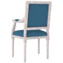 Sillón de terciopelo azul 54x59x99 cm de vidaXL, Sillones - Ref: Foro24-344489, Precio: 131,78 €, Descuento: %