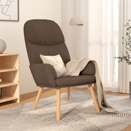 Relaxation armchair in taupe gray fabric by vidaXL, Armchairs - Ref: Foro24-340999, Price: 116,93 €, Discount: %