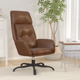 Sillón de relax de cuero sintético marrón de vidaXL, Sillones - Ref: Foro24-341289, Precio: 86,99 €, Descuento: %