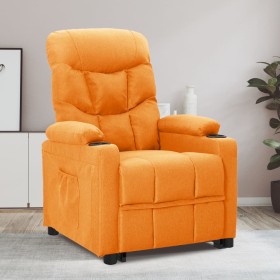 Sillón reclinable de tela amarillo de vidaXL, Sillones - Ref: Foro24-342502, Precio: 199,99 €, Descuento: %