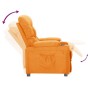 Yellow Fabric Recliner by vidaXL, Armchairs - Ref: Foro24-342502, Price: 199,99 €, Discount: %