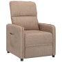 Sillón reclinable de tela de microfibra gris taupé de vidaXL, Sillones - Ref: Foro24-347969, Precio: 203,99 €, Descuento: %