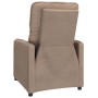 Sillón reclinable de tela de microfibra gris taupé de vidaXL, Sillones - Ref: Foro24-347969, Precio: 203,99 €, Descuento: %