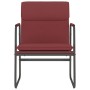 Sillón de relax cuero sintético rojo tinto 55x64x80 cm de vidaXL, Sillones - Ref: Foro24-351364, Precio: 67,99 €, Descuento: %