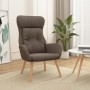 Relaxation armchair in taupe gray fabric by vidaXL, Armchairs - Ref: Foro24-341299, Price: 115,23 €, Discount: %