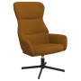 Silla de relajación de terciopelo marrón de vidaXL, Sillones - Ref: Foro24-341116, Precio: 120,99 €, Descuento: %