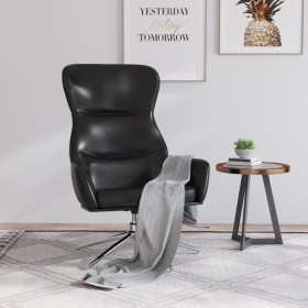 Glossy Black Synthetic Leather Relaxation Chair by vidaXL, Armchairs - Ref: Foro24-341082, Price: 93,68 €, Discount: %