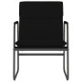 Sillón de relax cuero sintético negro 55x64x80 cm de vidaXL, Sillones - Ref: Foro24-351360, Precio: 63,75 €, Descuento: %