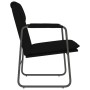 Sillón de relax cuero sintético negro 55x64x80 cm de vidaXL, Sillones - Ref: Foro24-351360, Precio: 63,75 €, Descuento: %