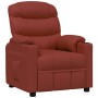 Red Faux Leather Recliner by vidaXL, Armchairs - Ref: Foro24-348060, Price: 242,04 €, Discount: %