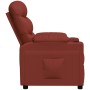 Red Faux Leather Recliner by vidaXL, Armchairs - Ref: Foro24-348060, Price: 242,04 €, Discount: %