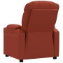 Red Faux Leather Recliner by vidaXL, Armchairs - Ref: Foro24-348060, Price: 242,04 €, Discount: %