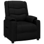 Sillón reclinable de cuero sintético negro de vidaXL, Sillones - Ref: Foro24-348042, Precio: 219,99 €, Descuento: %