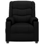 Sillón reclinable de cuero sintético negro de vidaXL, Sillones - Ref: Foro24-348042, Precio: 219,99 €, Descuento: %