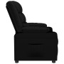 Sillón reclinable de cuero sintético negro de vidaXL, Sillones - Ref: Foro24-348042, Precio: 219,99 €, Descuento: %