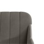 Dark gray velvet armchair 63x76x80 cm by vidaXL, Armchairs - Ref: Foro24-351455, Price: 101,64 €, Discount: %