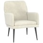 Sillón de terciopelo crema 62x79x79 cm de vidaXL, Sillones - Ref: Foro24-351412, Precio: 93,63 €, Descuento: %