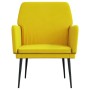 Yellow velvet armchair 62x79x79 cm by vidaXL, Armchairs - Ref: Foro24-351378, Price: 94,38 €, Discount: %