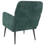 Sillón de terciopelo verde oscuro 62x79x79 cm de vidaXL, Sillones - Ref: Foro24-351406, Precio: 94,33 €, Descuento: %