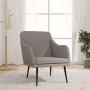 Sillón de tela gris taupe 63x76x80 cm de vidaXL, Sillones - Ref: Foro24-351479, Precio: 87,76 €, Descuento: %