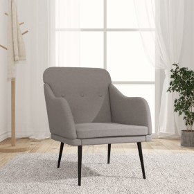 Taupe gray fabric armchair 63x76x80 cm by vidaXL, Armchairs - Ref: Foro24-351479, Price: 87,76 €, Discount: %