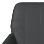 Sillón de cuero sintético negro 61x78x80 cm de vidaXL, Sillones - Ref: Foro24-351392, Precio: 87,71 €, Descuento: %