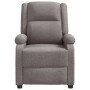 Sillón reclinable de tela gris taupe de vidaXL, Sillones - Ref: Foro24-342426, Precio: 223,95 €, Descuento: %