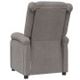 Taupe Gray Fabric Recliner by vidaXL, Armchairs - Ref: Foro24-342426, Price: 223,95 €, Discount: %