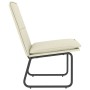 Cream synthetic leather armchair 54x75x76 cm by vidaXL, Armchairs - Ref: Foro24-351331, Price: 64,28 €, Discount: %