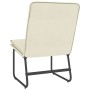 Cream synthetic leather armchair 54x75x76 cm by vidaXL, Armchairs - Ref: Foro24-351331, Price: 64,28 €, Discount: %