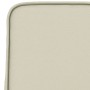 Cream synthetic leather armchair 54x75x76 cm by vidaXL, Armchairs - Ref: Foro24-351331, Price: 64,28 €, Discount: %