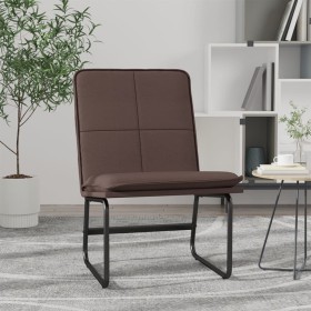 Brown synthetic leather armchair 54x75x76 cm by vidaXL, Armchairs - Ref: Foro24-351332, Price: 62,99 €, Discount: %