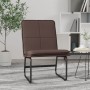 Brown synthetic leather armchair 54x75x76 cm by vidaXL, Armchairs - Ref: Foro24-351332, Price: 62,19 €, Discount: %