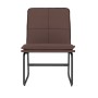 Brown synthetic leather armchair 54x75x76 cm by vidaXL, Armchairs - Ref: Foro24-351332, Price: 62,19 €, Discount: %