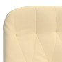 Sillón de relax de terciopelo blanco crema de vidaXL, Sillones - Ref: Foro24-341214, Precio: 87,52 €, Descuento: %