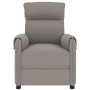 Sillón reclinable de tela gris taupe de vidaXL, Sillones - Ref: Foro24-348004, Precio: 178,72 €, Descuento: %