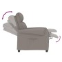 Sillón reclinable de tela gris taupe de vidaXL, Sillones - Ref: Foro24-348004, Precio: 178,72 €, Descuento: %