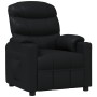 Sillón reclinable de cuero sintético negro de vidaXL, Sillones - Ref: Foro24-348056, Precio: 255,99 €, Descuento: %