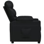 Sillón reclinable de cuero sintético negro de vidaXL, Sillones - Ref: Foro24-348056, Precio: 255,99 €, Descuento: %